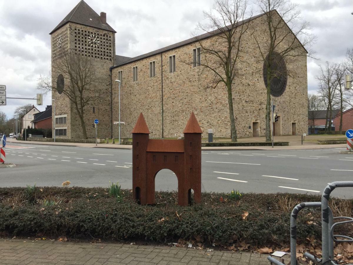 Kleine Wohnung Mit Terrasse Dülmen Extérieur photo